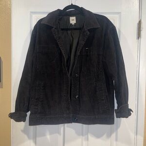 Vans Women's Black Corduroy Utility Jacket